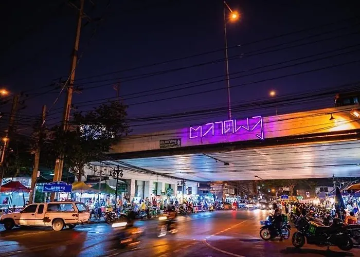 Appartement New 1-bedroom For Rent 0 Meters From Bts Wutthakat