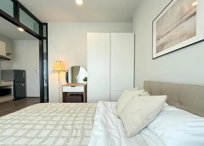 New 1-bedroom For Rent 0 Meters From Bts Wutthakat *