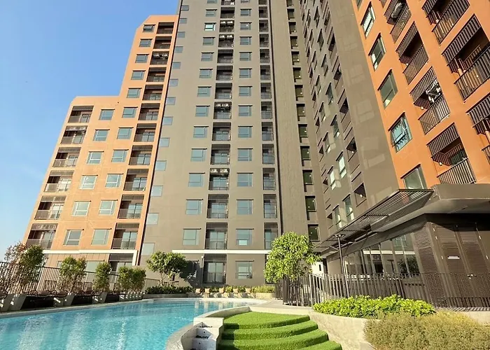 New 1-bedroom For Rent 0 Meters From Bts Wutthakat * Bangkok