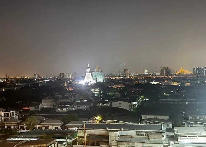 Appartement New 1-bedroom For Rent 0 Meters From Bts Wutthakat *