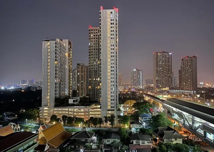 New 1-bedroom For Rent 0 Meters From Bts Wutthakat Appartement