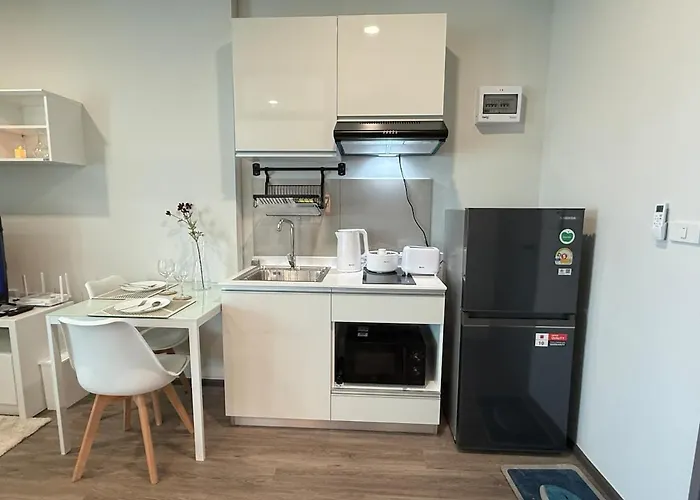 New 1-bedroom For Rent 0 Meters From Bts Wutthakat Appartement *
