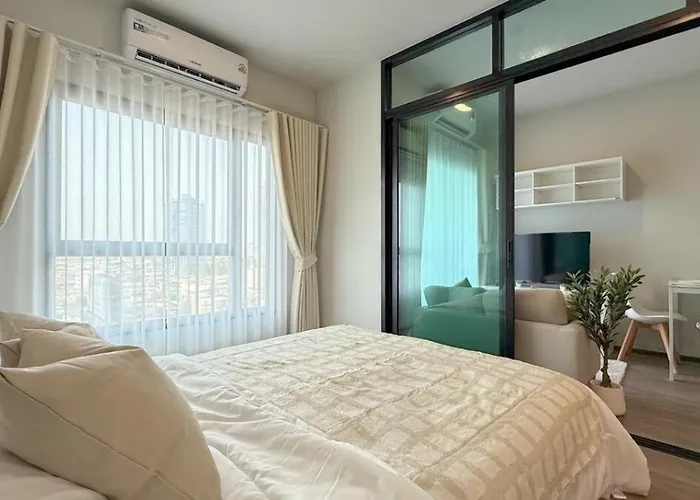 New 1-bedroom For Rent 0 Meters From Bts Wutthakat Appartement