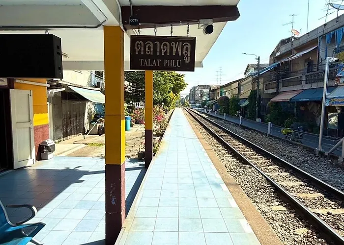 Appartement New 1-bedroom For Rent 0 Meters From Bts Wutthakat *
